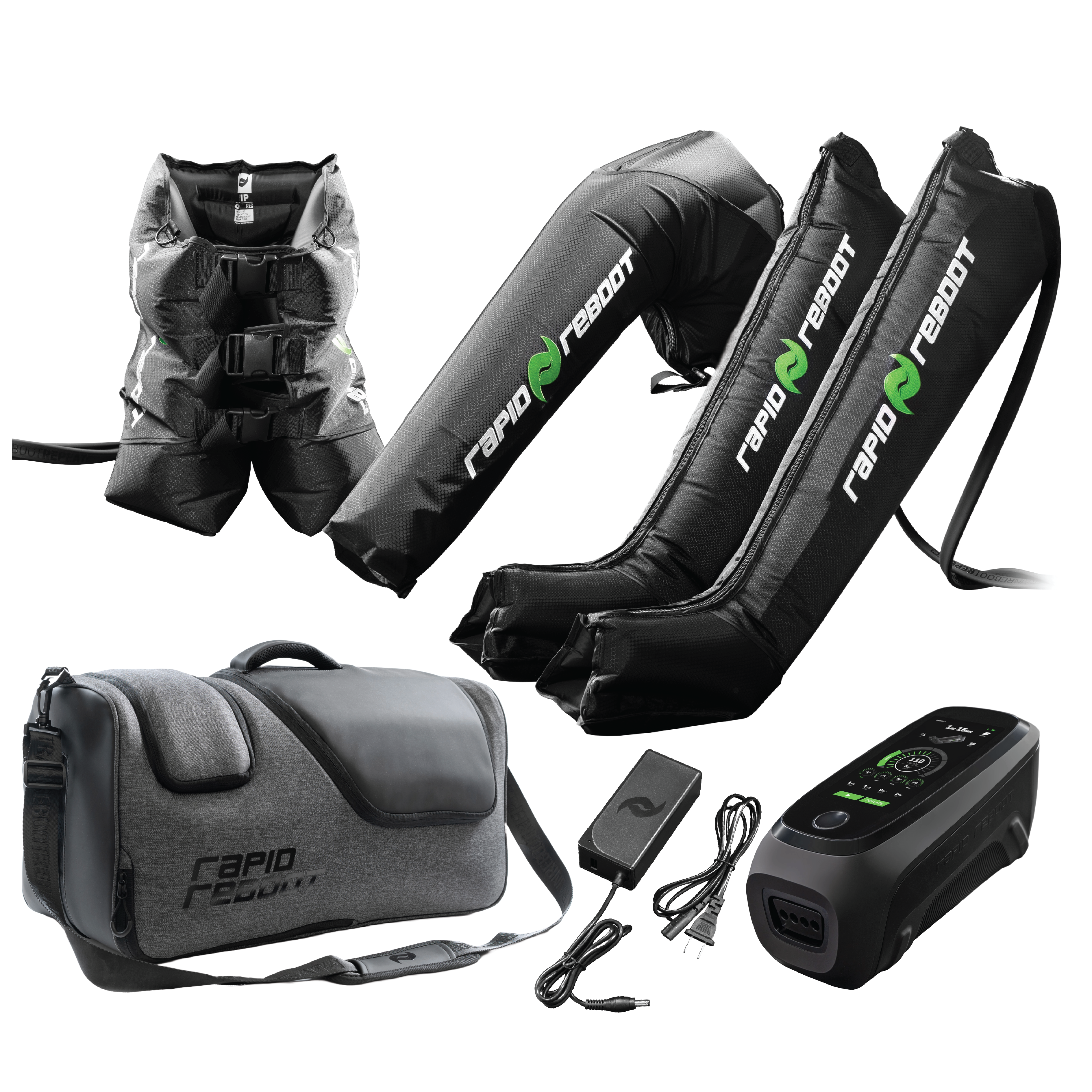 Athlete walking for recovery — how much is helpful after training is paired here with pneumatic compression as part of a home recovery routine.