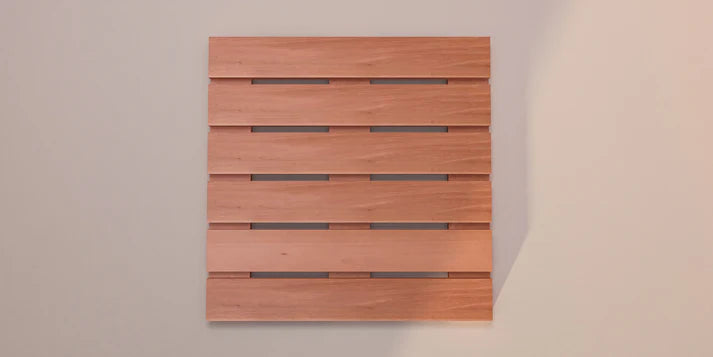 Duck-Board Flooring for Saunas