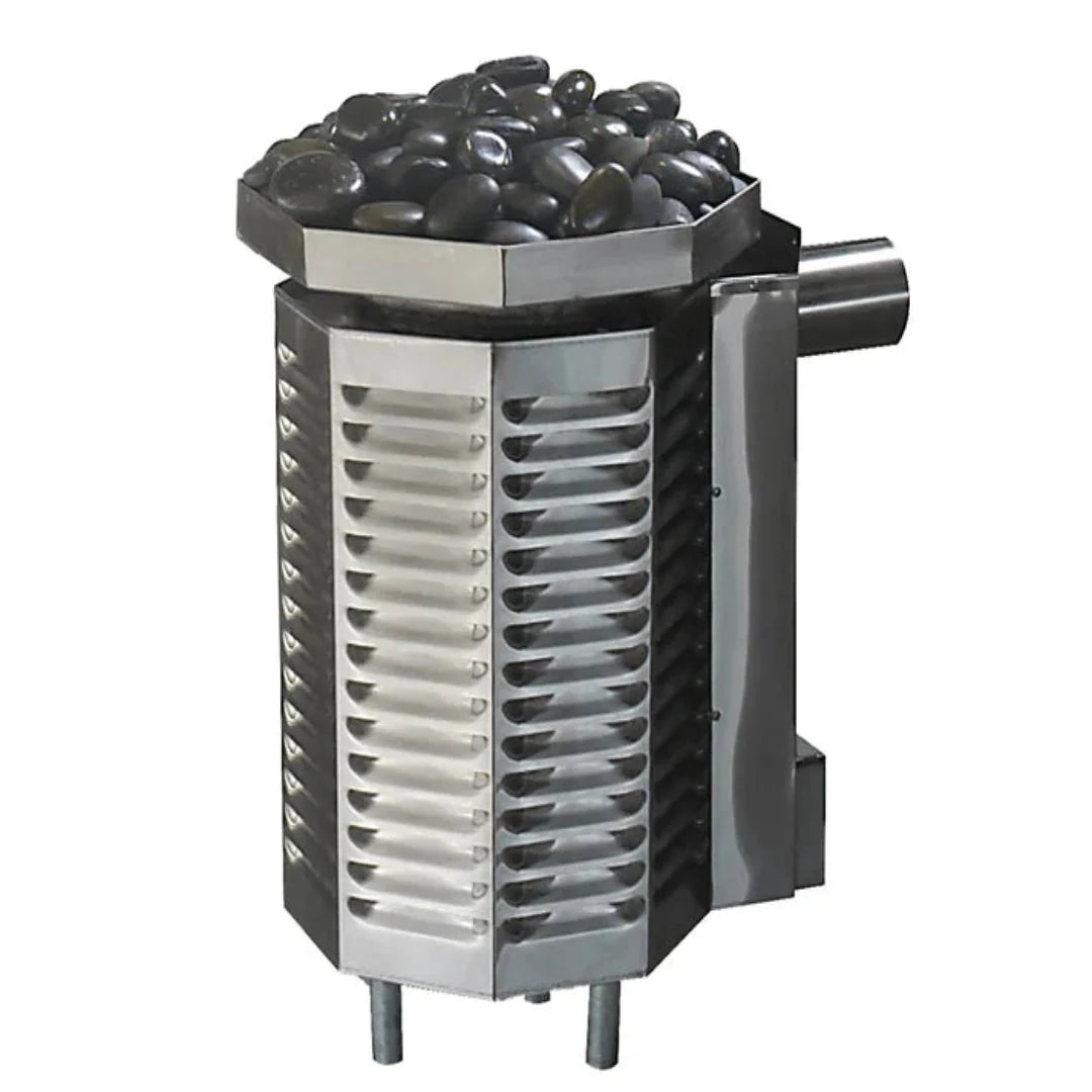 Scandia 80K BTU Gas Sauna Heater with 24-Hour Timer upgrade