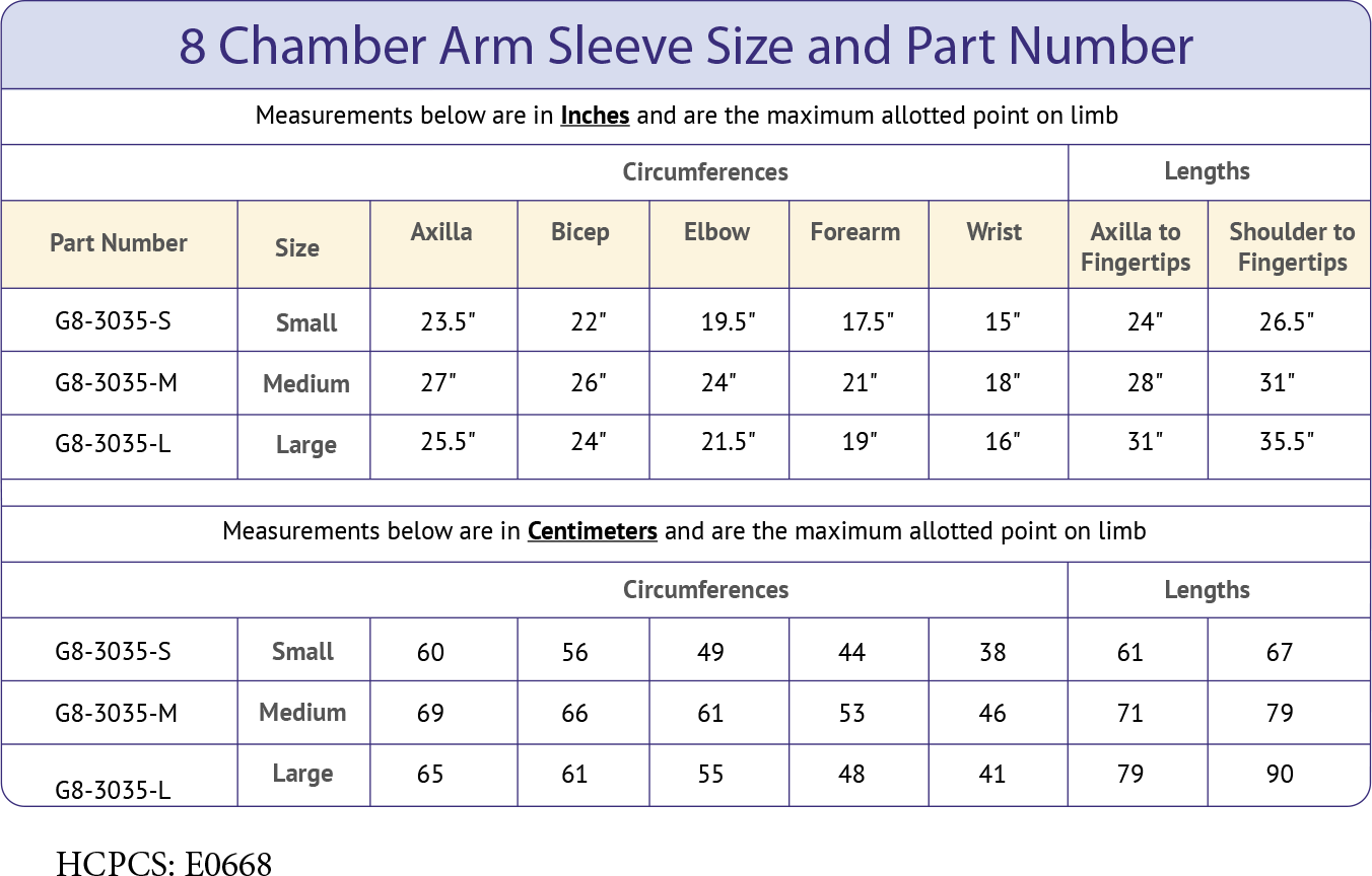 4 Chamber Arm Sleeve