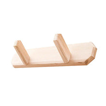 Load image into Gallery viewer, 2-Peg Cedar Towel Hanger
