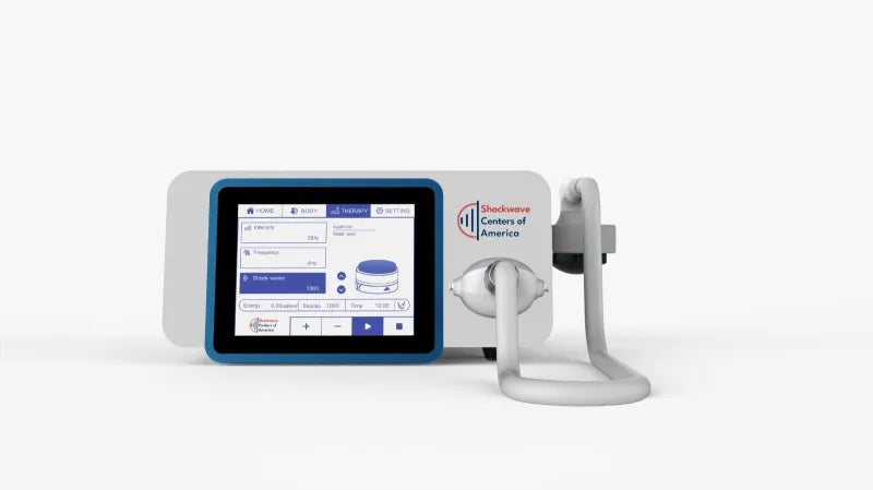 Mark VI FocusWave electromagnetic focused shockwave therapy device