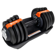 Load image into Gallery viewer, BodySport Adjustable Dumbbell 40 LBS Pair