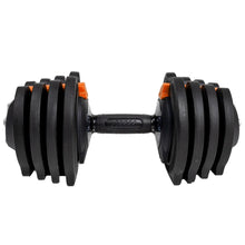 Load image into Gallery viewer, BodySport Adjustable Dumbbell 40 LBS Pair