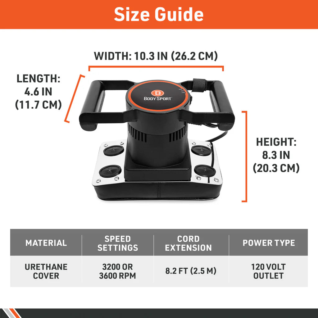 BodySport® Professional Vibrating Massager
