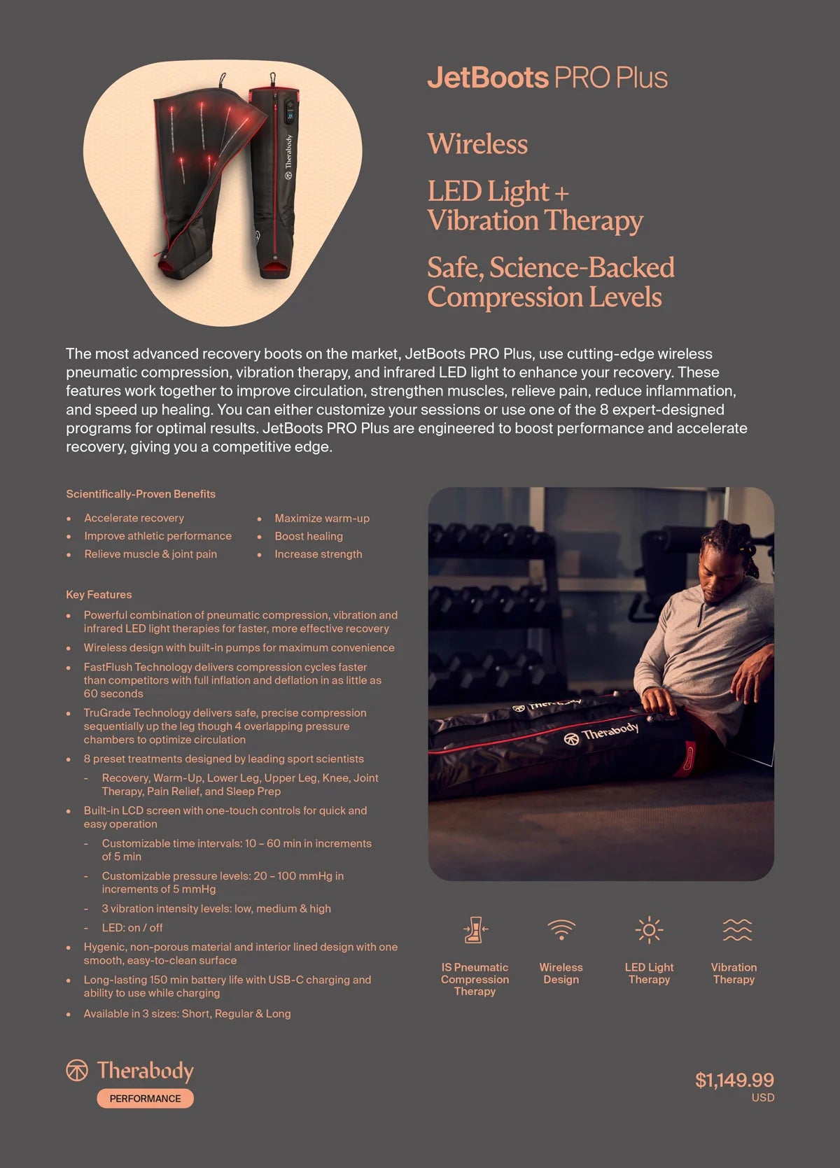 Jetboot Pro Plus - FDA Cleared