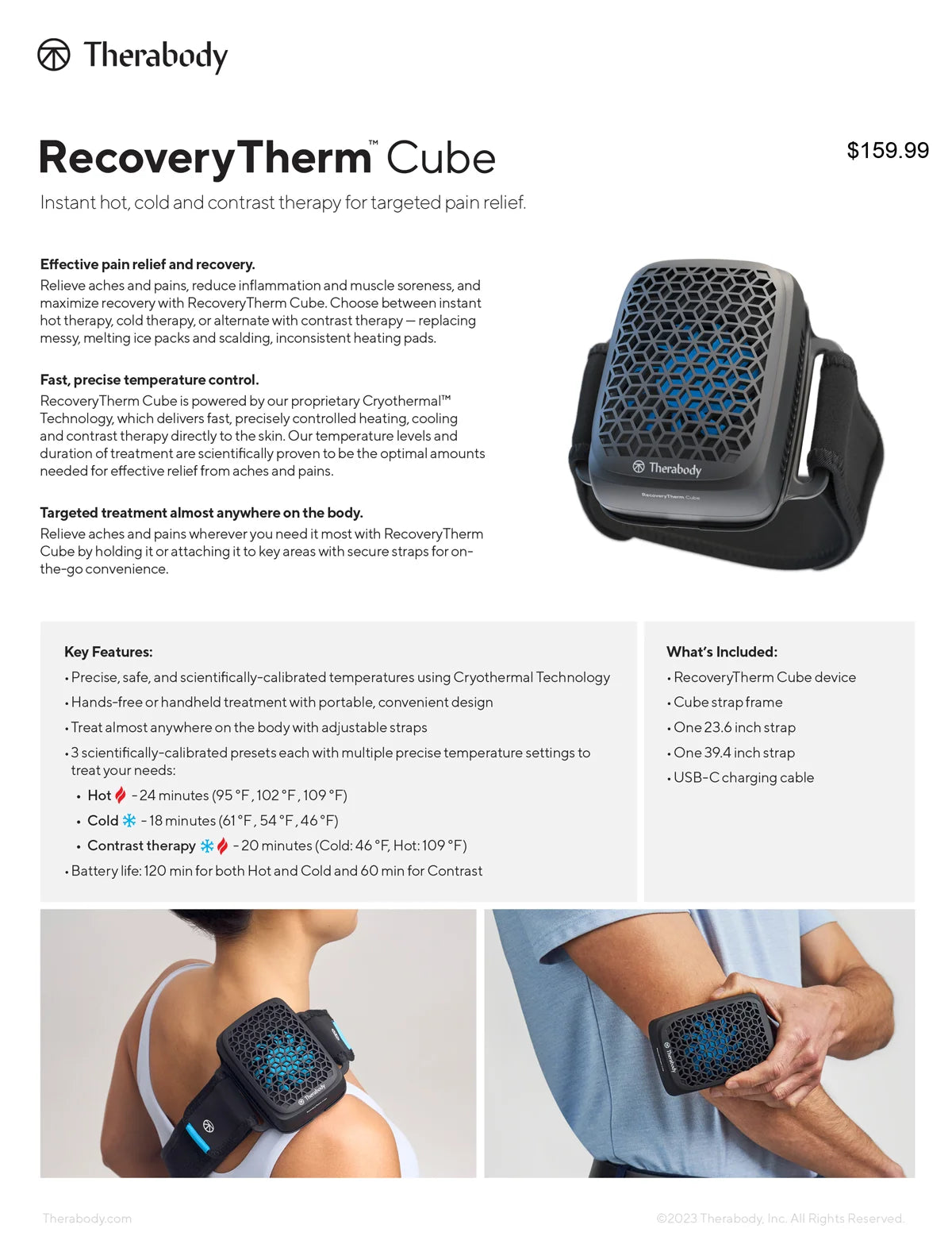 RecoveryTherm Cube