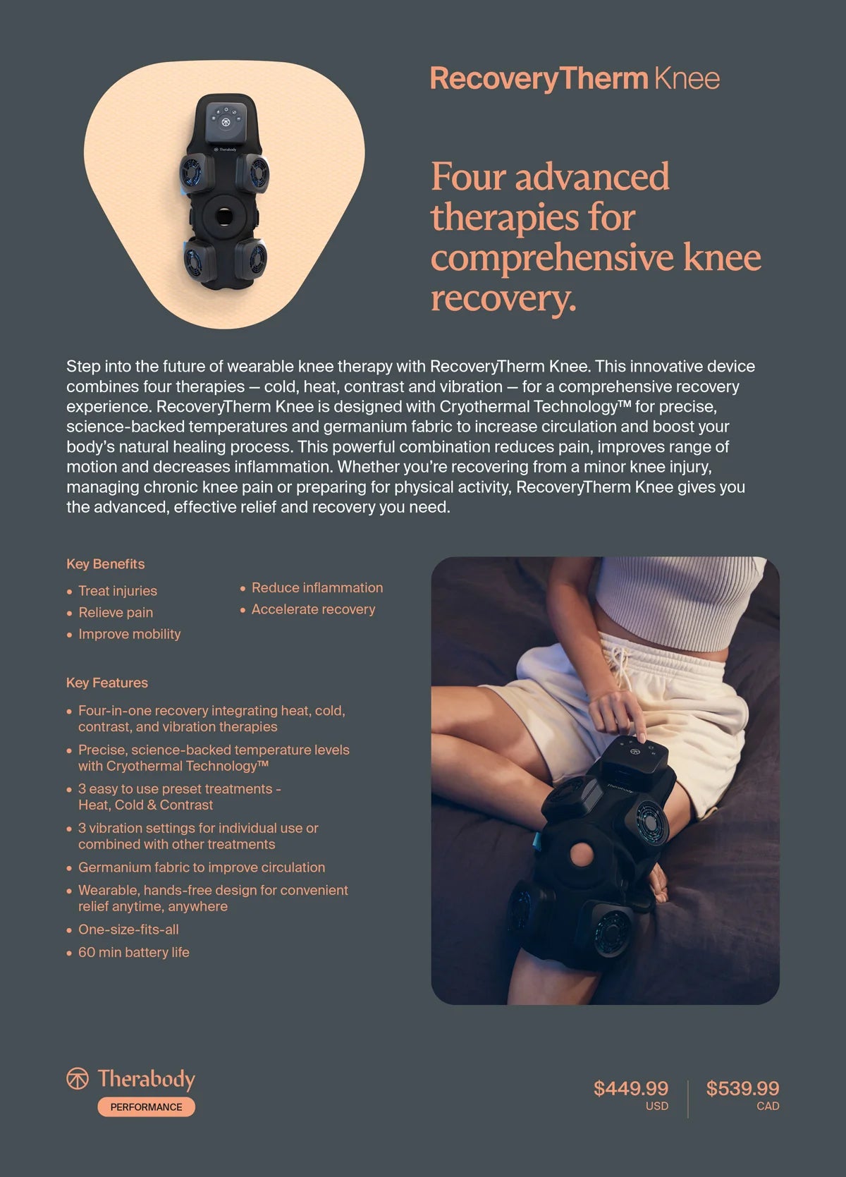RecoveryTherm Knee  - eol limited