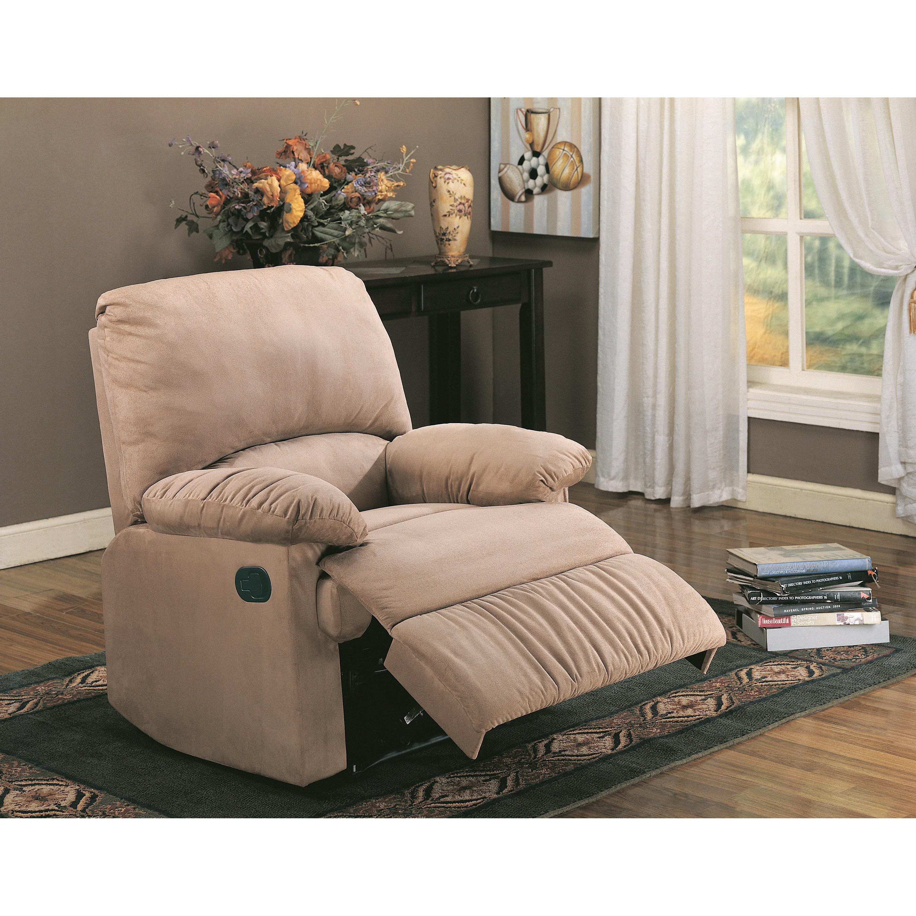 Harmonic Freq. Microfiber Recliner