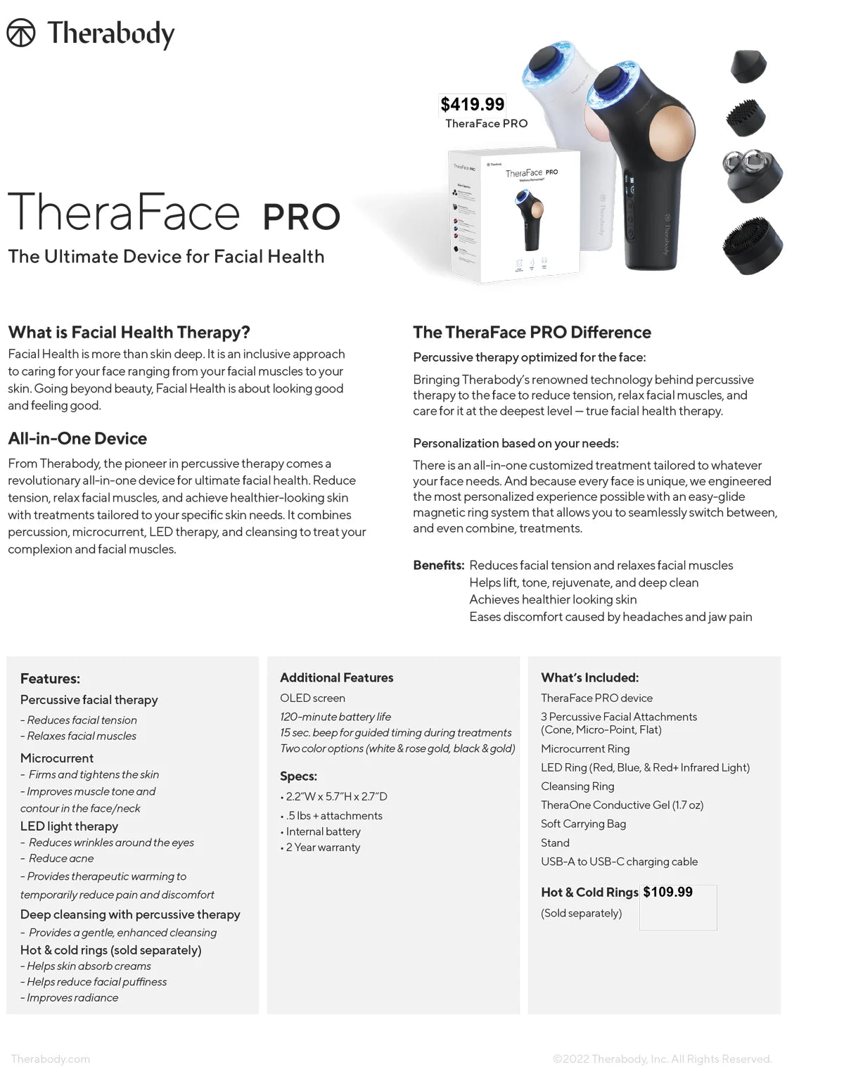 TheraFace Pro FDA Cleared