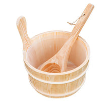 Load image into Gallery viewer, Sauna Bucket &amp; Ladle Set
