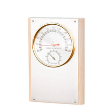 Load image into Gallery viewer, Wooden Thermometer-Hygrometer - 1 Dial